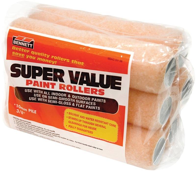 9" SUPER VALUE PAINT ROLLER (6 PACK) - Kilrich Building Centres