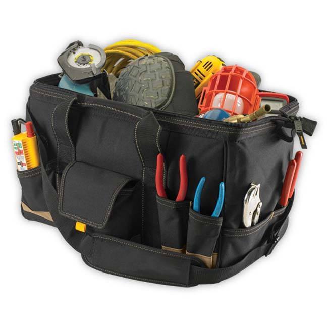 Main 1 - KUNY'S 31-POCKET 18" MEGAMOUTH TOOL BAG -