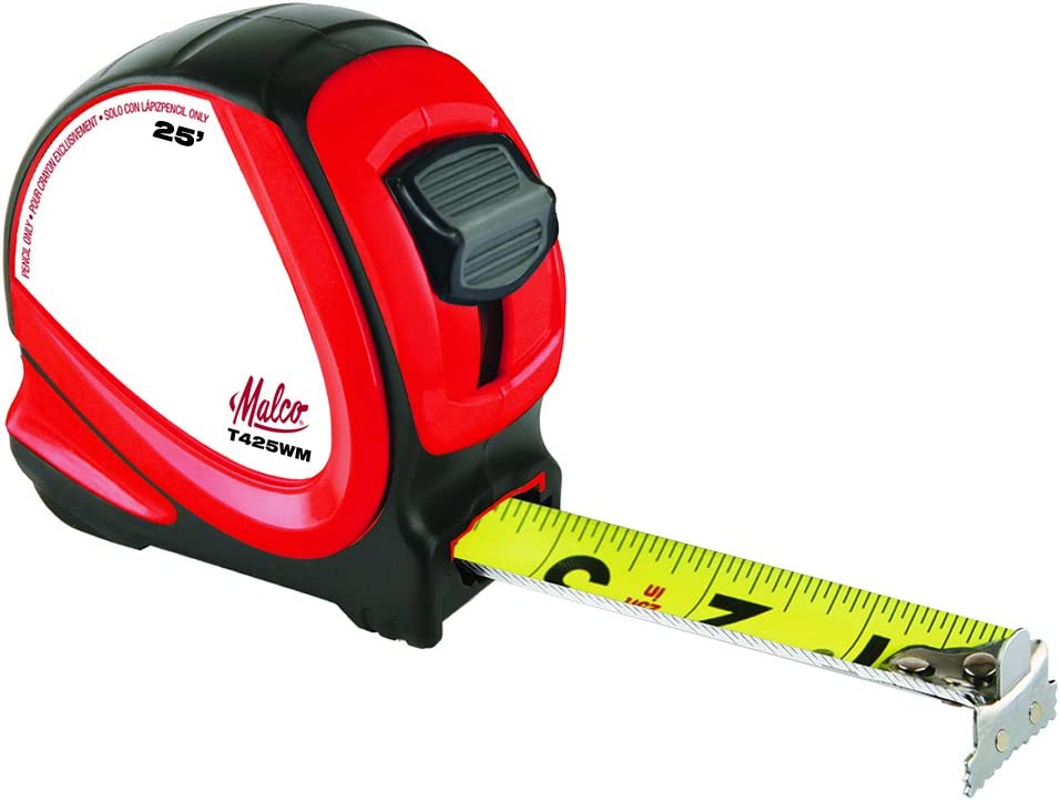 MALCO MAGNETIC WRITABLE TAPE MEASURE (25') - Kilrich Building Centres