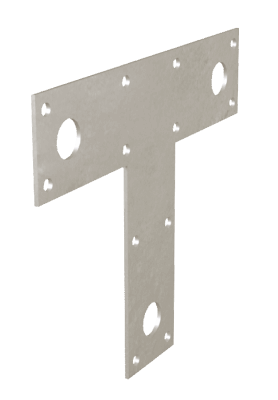 6" x 5" x 1-1/2" T-STRAP TRIPLE
ZINC (66T ZMAX) - Kilrich Building Centres