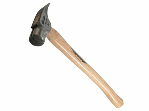 STILETTO MILLED-FACE TITANIUM HAMMER w/ CURVED HICKORY HANDLE (14 oz.) - Kilrich Building Centres