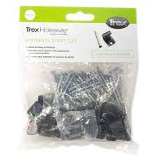 Main 2 - TREX START CLIP 
36 PCS/BAG 
COVERS 400 SQ.FT. DECKING -