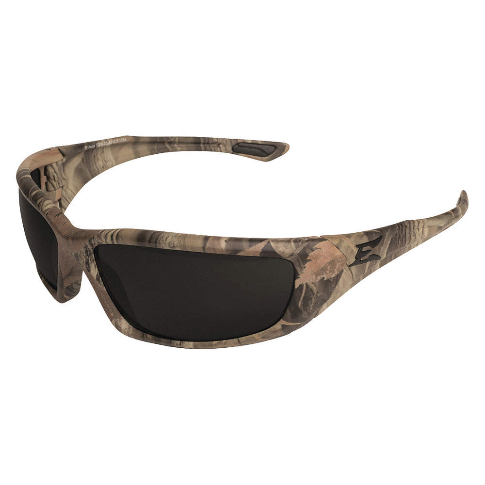 EDGE ROBSON POLARIZED FOREST CAMO / SMOKE SAFETY GLASSES - Kilrich Building Centres