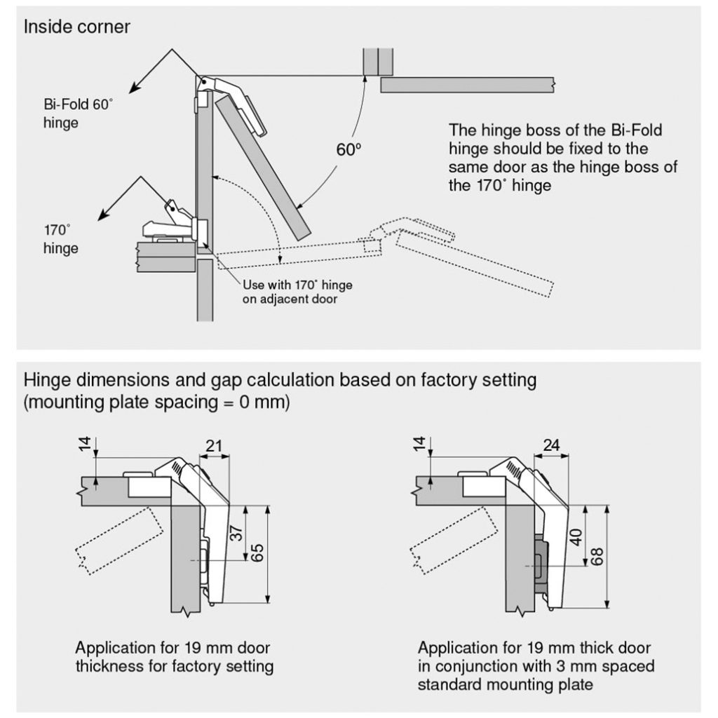 Main 3 - HINGE CLIP w/ SPRING BI-FOLD -