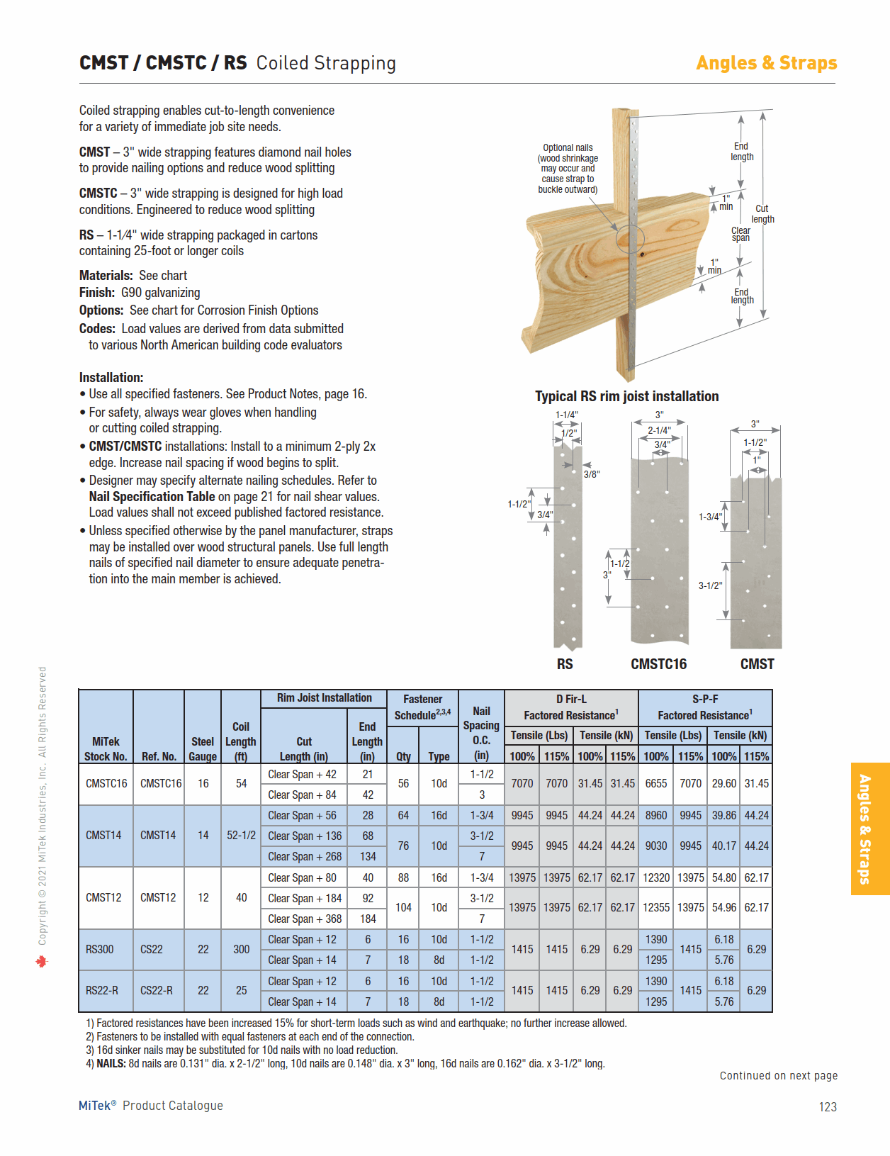 Main 2 - CMST12 12GA 40' COILED STRAP -