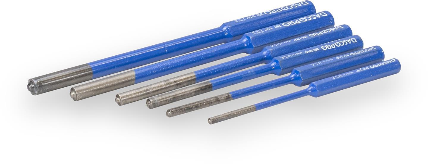 DASCO PRO ROLL PIN PUNCH KIT (6 PIECES) - Kilrich Building Centres