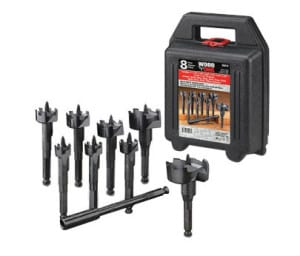 WOOD OWL SELF-FEED 8-PIECE KIT (1", 1-1/8", 1-1/4", 1-3/8", 1-1/2", 1-3/4", 2-1/8", 2-9/16") - Kilrich Building Centres