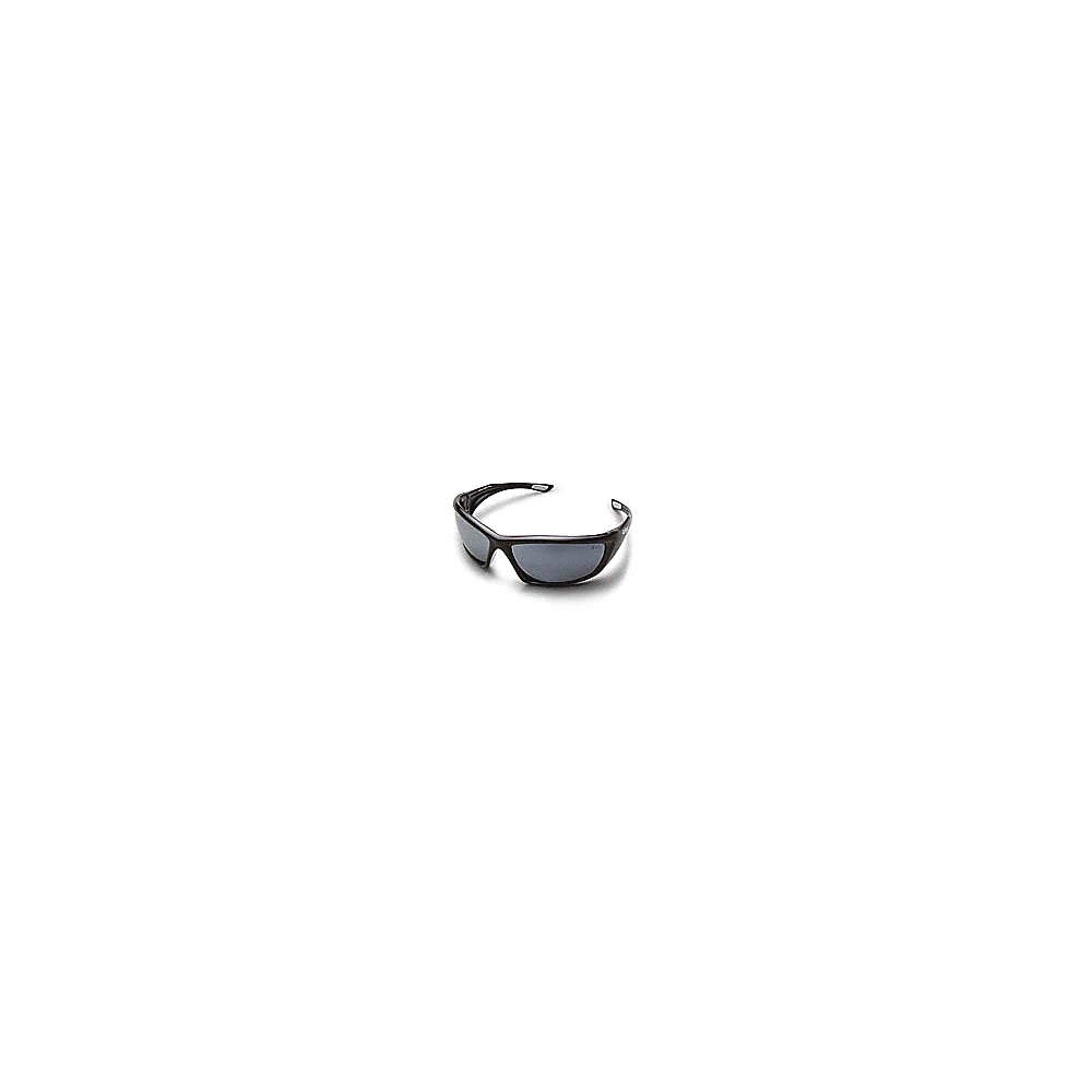 EDGE ROBSON BLACK / SILVER MIRROR LENS SAFETY GLASSES - Kilrich Building Centres