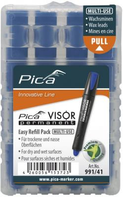 PICA VISOR PERMANENT LONGLIFE INDUSTRIAL MARKER REFILL (BLUE) - Kilrich Building Centres