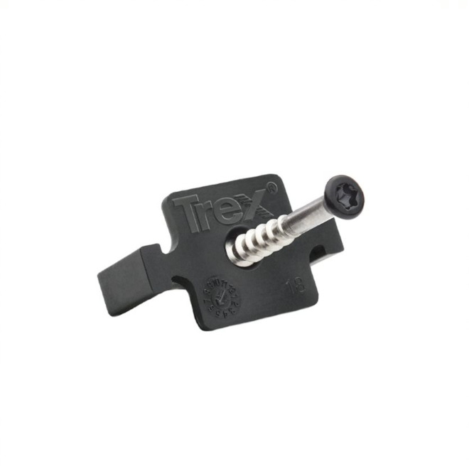 TREX UNIVERSAL CLIP 
COVERS 50 SQ.FT. OF DECKING - Kilrich Building Centres